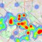 Goodfellows - Morden listings heatmap