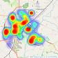 Goodman Warren Beck - Chippenham listings heatmap