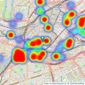 Goodwin Fish - Manchester listings heatmap