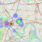 Gordon Lindsay Associates - Chiswick listings heatmap