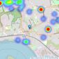 Grant Allen Estate Agents - Grays listings heatmap