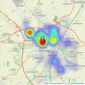 Gray & Toynbee - Cambridge listings heatmap