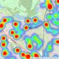 Green & Company - Boldmere listings heatmap