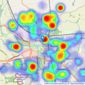 Green & Company - Tamworth listings heatmap