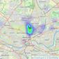 Greetham Gilbert - Jesmond listings heatmap