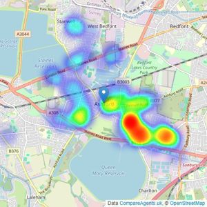 Gregory Brown - Ashford listings heatmap