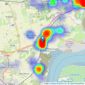 Griffin Residential Group - Stanford-Le-Hope listings heatmap