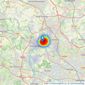 Grosvenor Estate Agents - Croxley Green listings heatmap