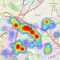 Grosvenor Waterford Estate Agents - Aintree listings heatmap