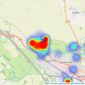 haart - Aylesbury listings heatmap