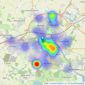 haart - Colchester FTB listings heatmap