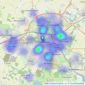 haart - Colchester listings heatmap