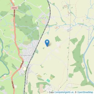 haart - covering Pontypool listings heatmap