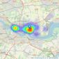 haart - Grays listings heatmap