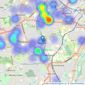 haart - Harborne listings heatmap