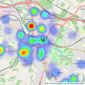 haart - Maidstone listings heatmap