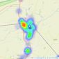 haart - March listings heatmap