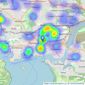 haart - Plymouth listings heatmap