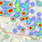 haart - Rayleigh listings heatmap