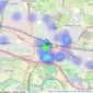 haart - Slough listings heatmap