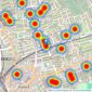 haart - Stratford listings heatmap