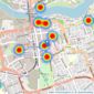 Hackett Property - Sunderland listings heatmap