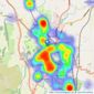 Hackney & Leigh - Kendal listings heatmap