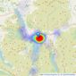 Hackney & Leigh - Keswick listings heatmap