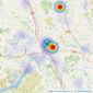 Hackney & Leigh - Penrith listings heatmap