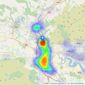 Halliday Homes - Bridge Of Allan listings heatmap