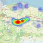 Halliday Homes - Linlithgow listings heatmap