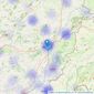 Halls Estate Agents - Welshpool listings heatmap