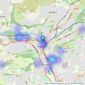 Hamilton Bower - Shipley listings heatmap