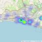 Hamlyn Smith - Hove listings heatmap