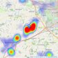 Hammond & Stratford - Hethersett listings heatmap