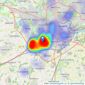 Hammond & Stratford - Norwich listings heatmap