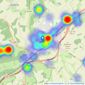 Hamptons - Alton listings heatmap