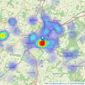 Hamptons - Horsham listings heatmap