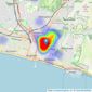 Hanover Homes - Brighton listings heatmap