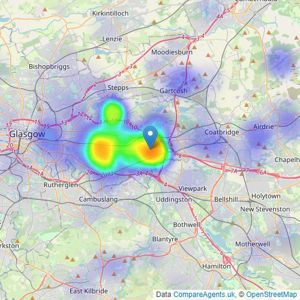 Harbor Property - Baillieston listings heatmap