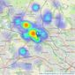 Hardisty Prestige - Horsforth listings heatmap