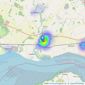 Harper - Robertson & Shannon, Annan listings heatmap