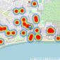 Harris & Harris - Seaton listings heatmap