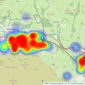 Harrison Robinson - Ilkley listings heatmap