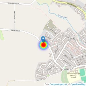 Harron Homes listings heatmap