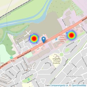 Harron Homes listings heatmap