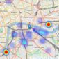 Hastings International - London Bridge listings heatmap