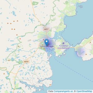 Hebridean Estate Agency and Skye Property Centre - Isle of Lewis listings heatmap