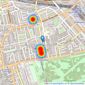 Hellas-Helvetia - London listings heatmap