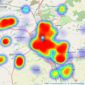 Henderson Connellan - Kettering listings heatmap